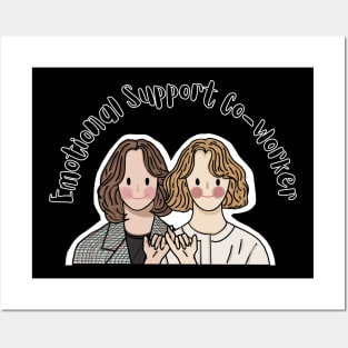 Emotional Support Posters and Art